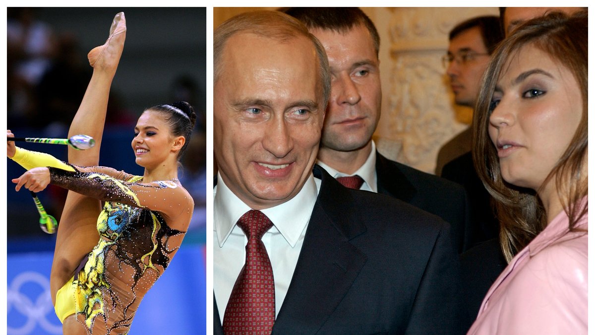 Alina Kabaeva ryktas vara Vladimir Putins flickvän. 